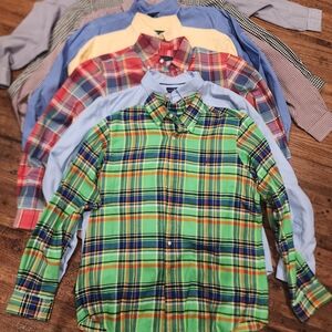 Ralph Lauren Blue Label Men's Casual Button Down Shirts - Multicolor Plaid